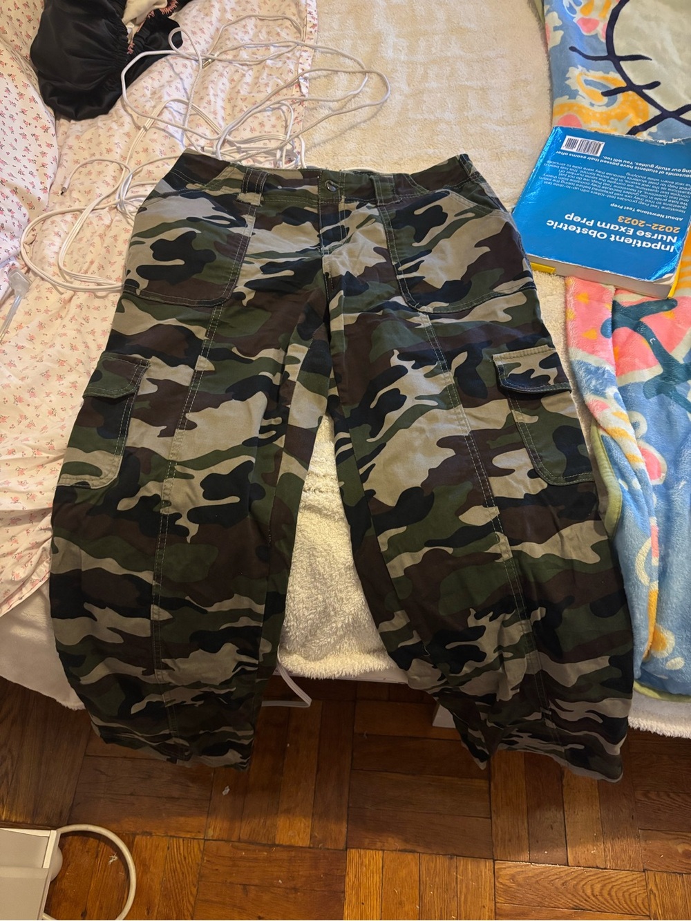 refuge Camouflage Utility Pants in Green/Brown/Black